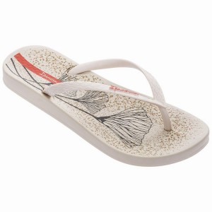 Beige Ipanema Anatomic Temas XI Women's Flip Flops | AM6859430