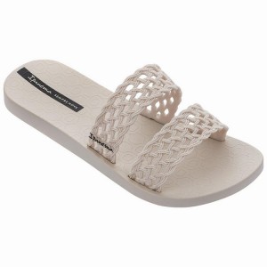 Beige Ipanema Renda Women's Slides | FH3576149