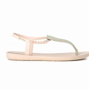 Beige / Gold Ipanema Ribba Women's Sandals | BX5743809