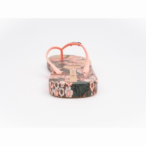 Beige / Pink Ipanema Pop Women's Flip Flops | PO6057481