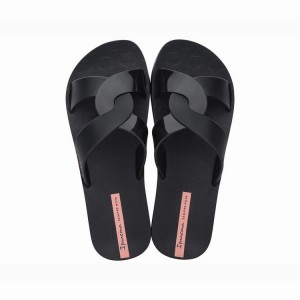 Black Ipanema Feel Women's Slides | EV7480951