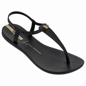 Black Ipanema Premium Lenny Desire Women's Sandals | RF0947816