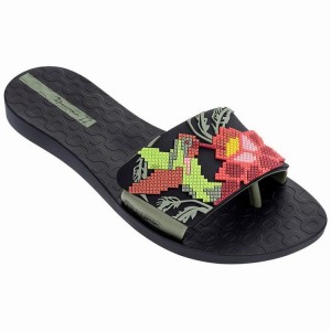 Black / Green Ipanema Nectar Women's Sandals | CY3789642