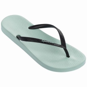 Blue / Black Ipanema Anatomic Tan Women's Flip Flops | JM5913207