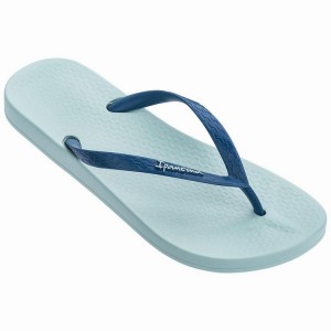 Blue / Navy Ipanema Anatomic Tan Women's Flip Flops | OM2643807