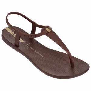 Brown Ipanema Premium Lenny Desire Women's Sandals | PT2976480