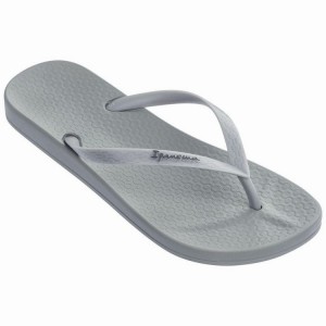 Grey Ipanema Anatomic Tan Colors Women's Flip Flops | YK7213654