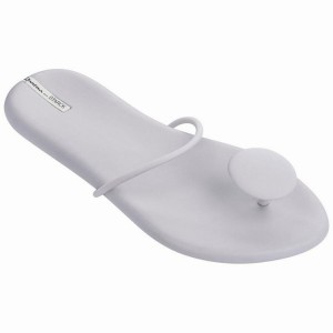 Grey Ipanema Philippe Starck Thing U II Women's Flip Flops | HA9573142