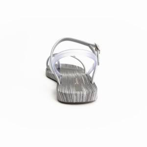 Grey / Silver Ipanema Suzi Print Women's Sandals | KH8973642