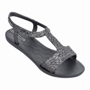 Grey / Silver Ipanema Venus Women's Sandals | RW6931780