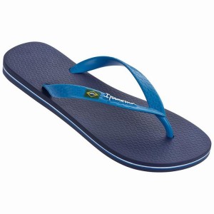 Navy / Blue Ipanema Brasil Classic II Ad Men's Flip Flops | HN7352968