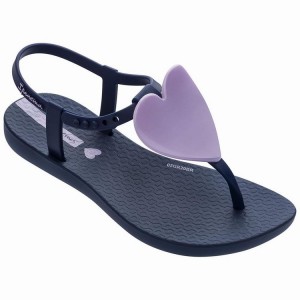 Navy / Pink Ipanema Class Love Kids' Sandals | GJ9768430