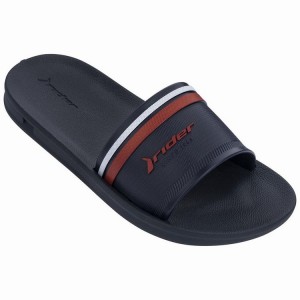 Navy / Red Ipanema Strike Plus Kids' Slides | IB3701268