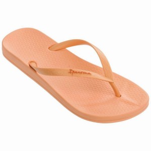 Orange Ipanema Anatomic Tan Colors Women's Flip Flops | AQ2138469