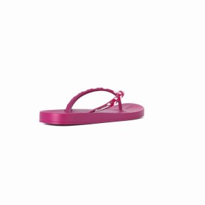 Pink Ipanema Ana Lovely X Women's Flip Flops | WY7193284