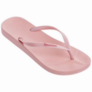 Pink Ipanema Anatomic Tan Colors Women's Flip Flops | NE8105394