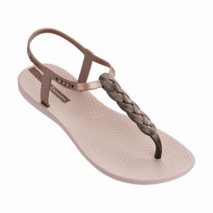 Pink Ipanema Charm VI Wave Women's Sandals | QB8625794