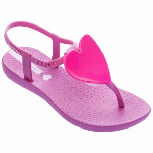 Pink Ipanema Class Love Kids' Sandals | OU9316248