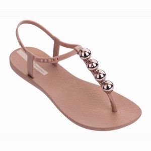 Pink Ipanema Pearl Women's Sandals | IF4651280