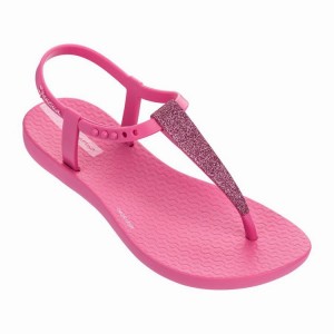 Pink Ipanema Shimmer Kids' Sandals | JL0631295