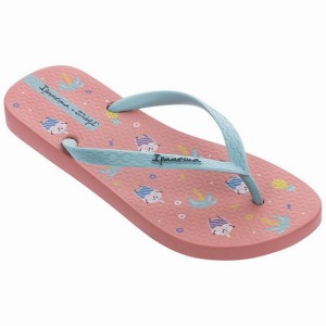 Pink / Blue Ipanema Mr. Wonderful II Women's Flip Flops | WZ1359067