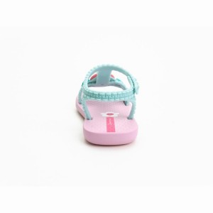 Pink / Green Ipanema Buggy Baby Sandals | VR0356481