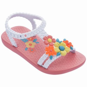 Pink / White Ipanema VI Baby Sandals | KW1234056