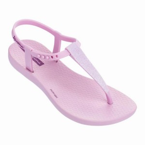 Purple Ipanema Shimmer Kids' Sandals | QG5810963