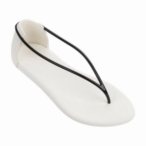 White / Black Ipanema Philippe Starck Thing N II Women's Sandals | PZ1703496