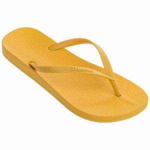 Yellow Ipanema Anatomic Tan Colors Women's Flip Flops | RU0281365