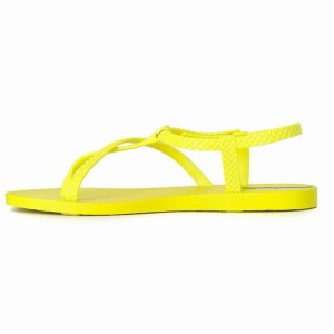 Yellow Ipanema Aphrodite Women's Sandals | RF5806137