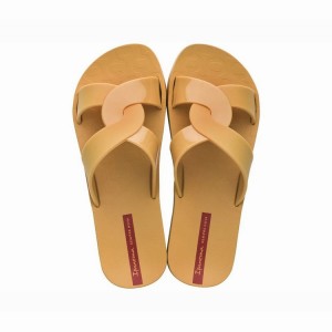 Yellow Ipanema Feel Women's Slides | XO7456829