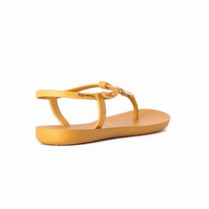 Yellow Ipanema Link Women's Sandals | CR3517286