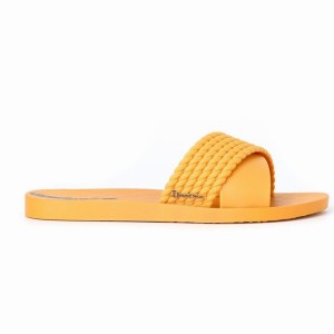 Yellow Ipanema Street Women's Sandals | KV9206587