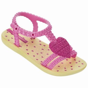 Yellow / Pink Ipanema My First Baby Sandals | WQ7630294