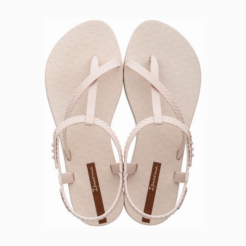 Beige Ipanema Aphrodite Women's Sandals | MI5680739