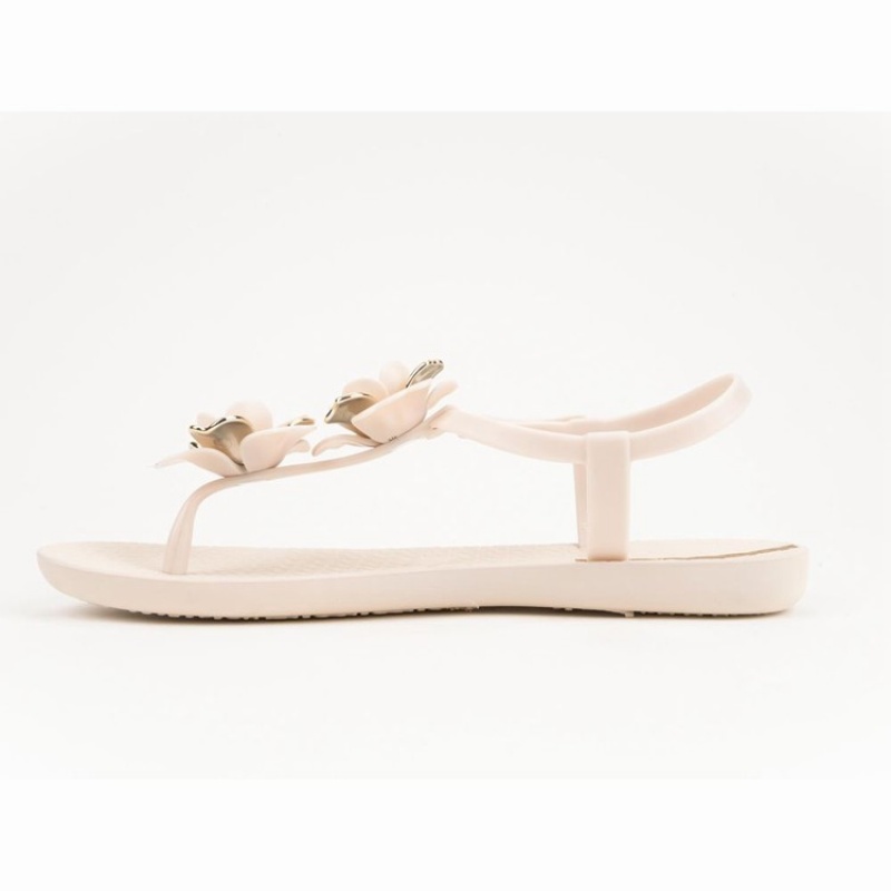 Beige / Gold Ipanema Floret Women's Sandals | XI9182654