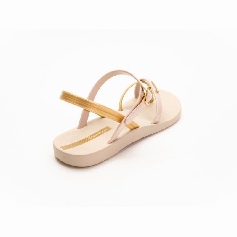 Beige / Gold Ipanema Suzi Women's Sandals | UM7836410