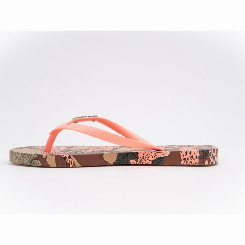 Beige / Pink Ipanema Pop Women's Flip Flops | PO6057481