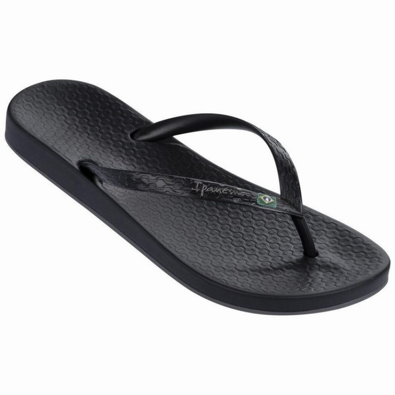 Black Ipanema Anatomic Brilliant III Women\'s Flip Flops | WP4019753