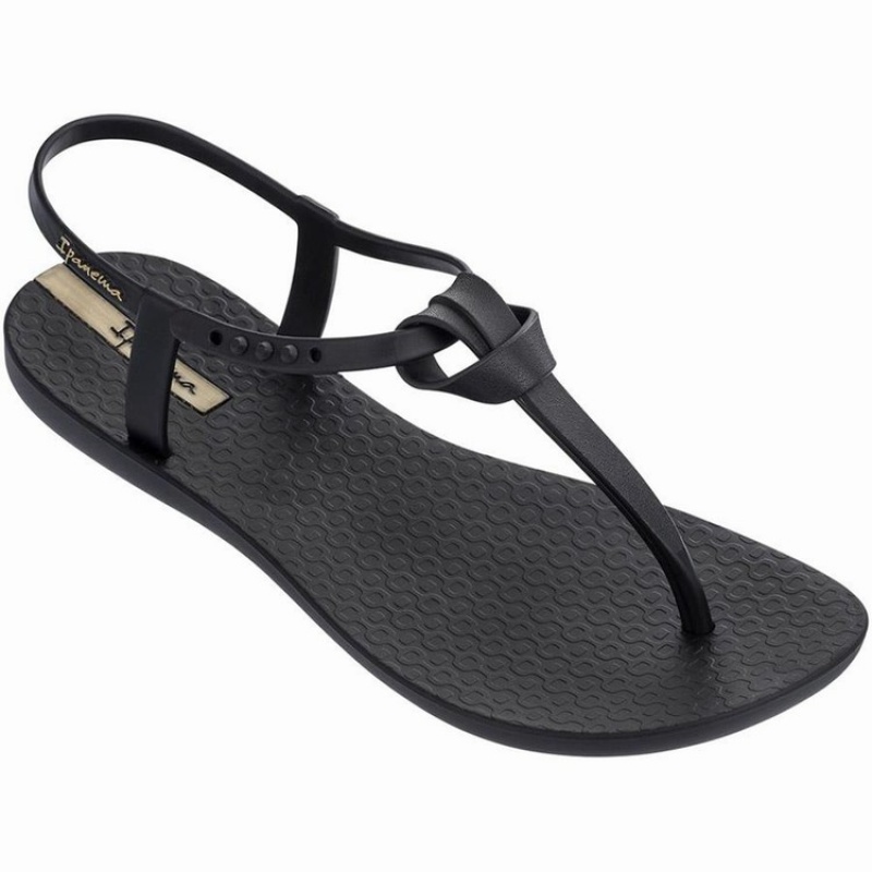 Black Ipanema Ellie Women's Sandals | YO7548036