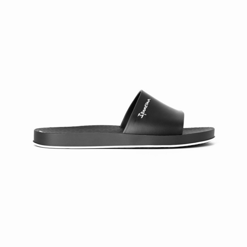 Black Ipanema Glide Men's Slides | DO7534820