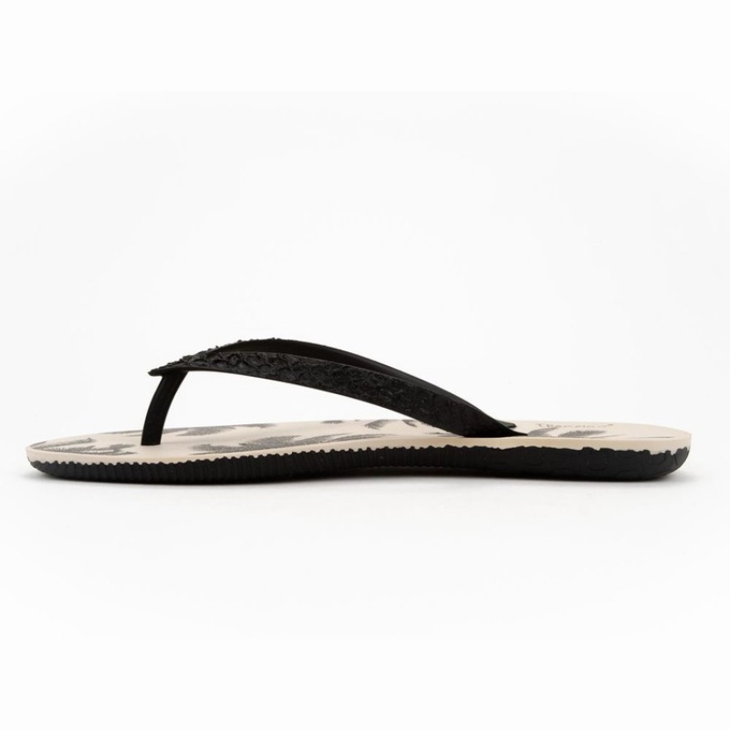 Black / Beige Ipanema RJ Men's Flip Flops | BN9275813