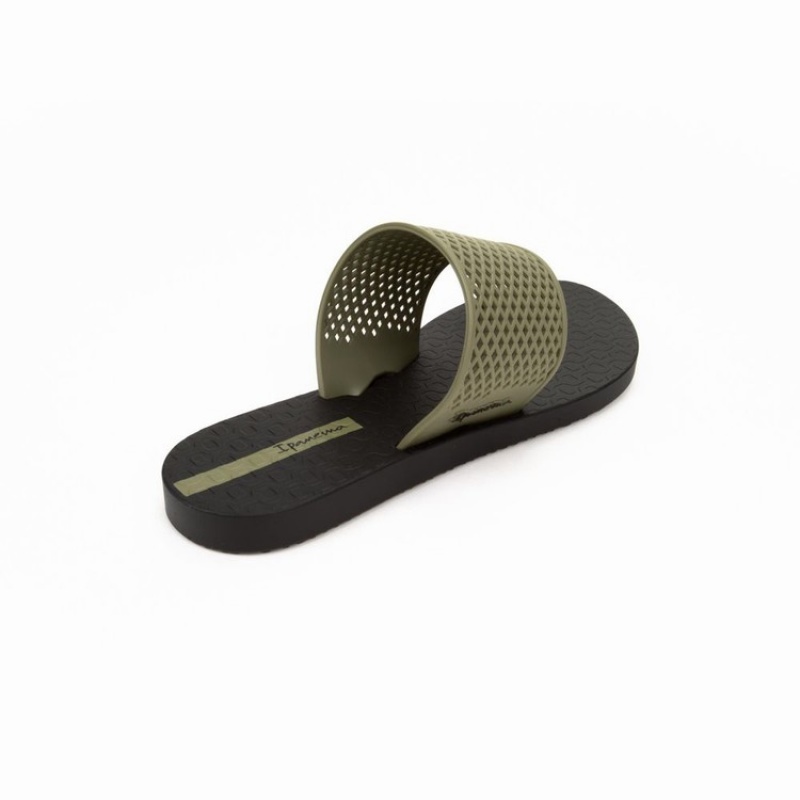 Black / Green Ipanema Gadot Women's Sandals | PZ8601952