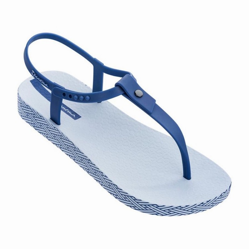 Blue Ipanema Plush Weave Women's Sandals | ZX2915487