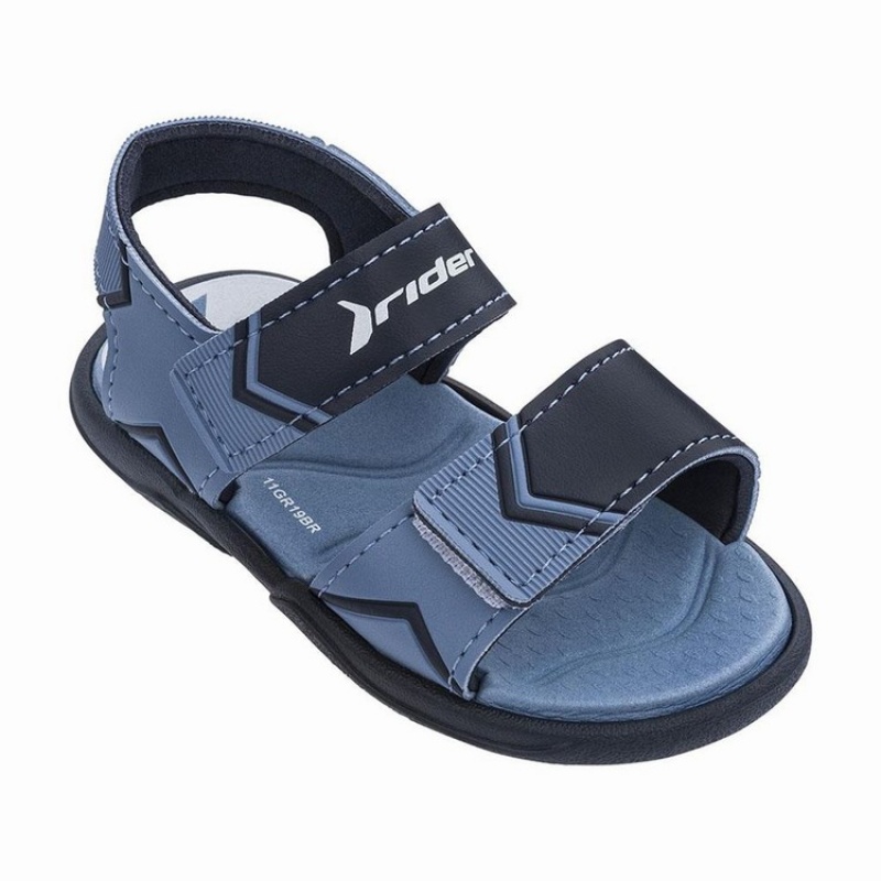 Blue / Black Ipanema Comfort Baby Sandals | QY2456731