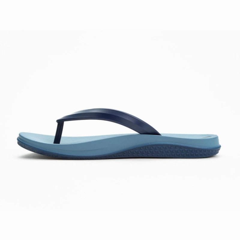 Blue / Navy Ipanema Ana Lapa Men's Flip Flops | RL6593084