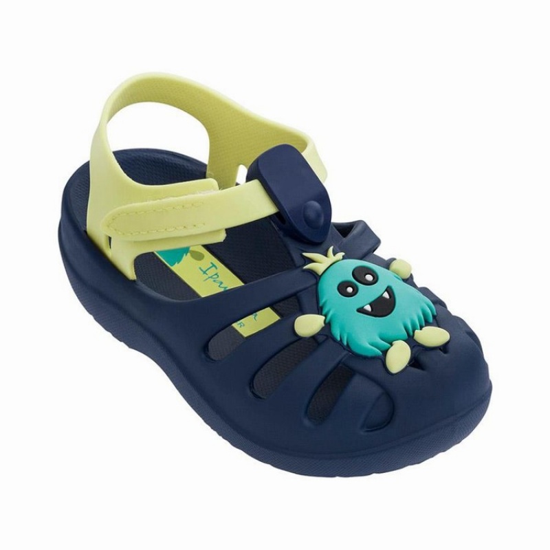 Blue / Yellow Ipanema Summer VI Baby Sandals | LY5028976