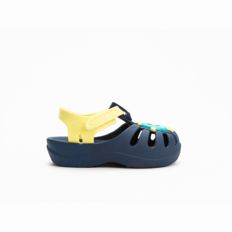 Blue / Yellow Ipanema Summer VI Baby Sandals | LY5028976