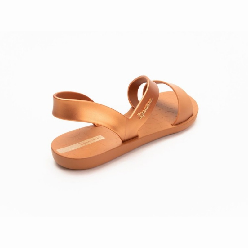 Brown Ipanema Vibe Women's Sandals | JP5428931